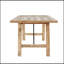 Ensemble de salle à manger en bois massif 4 pièces avec table, chaises et banc Sonoma pour espaces compacts et charme rustique