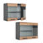 Biagio 60Cm H x 80Cm W x 31Cm D Oak Wall Unit-61160485