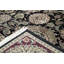 Manchuria Wool Oriental Area Rug in Black/Beige/Wine