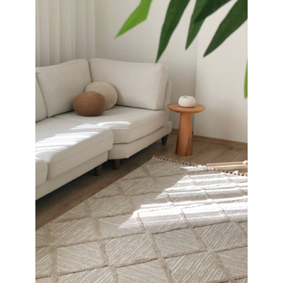 Vernida Cotton Geometric Indoor / Outdoor Rug