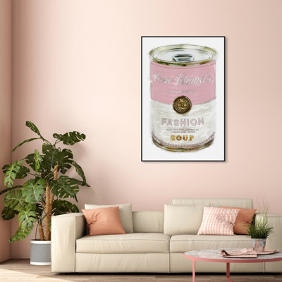 " Fashion And Glam Fashion Soup Pink Soup Can "