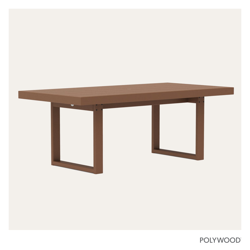 Edge Dining Table, Brown 
