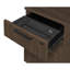 Regency Legacy 66 po x 77 po Bureau en L avec tiroir à double caisson - Noyer néo