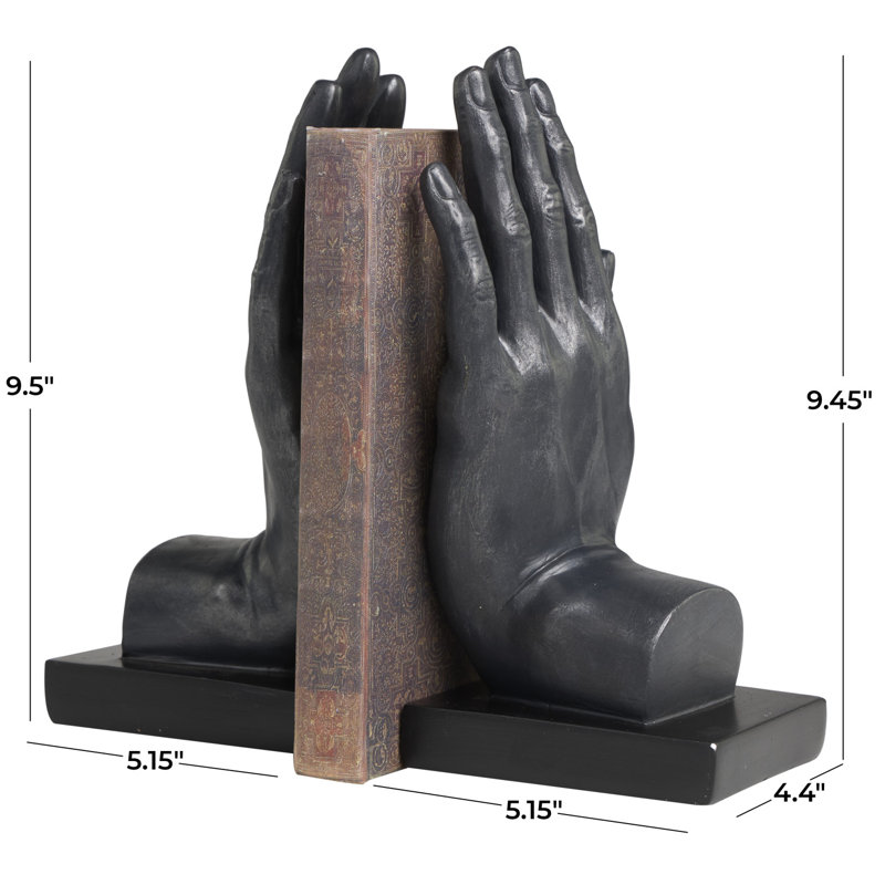 Polystone Non-Skid Bookends
