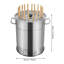 Barbecue au charbon portatif compact