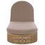 Chaise longue Arielle Eucalyptus