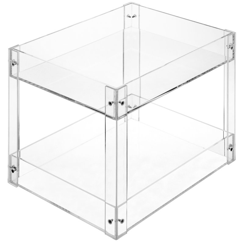 Acrylic 2 Tier Paper Tray File Organiser