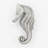 Seahorse Left Facing Small Knob-39948816-107083301-126755982