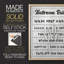 «Simple Bathroom Rules», reproduction encadrée - bois massif-914282536-914282539