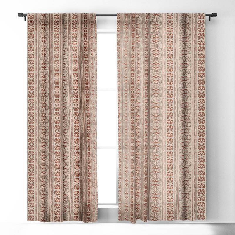 Holli Zollinger Milla 1pc Blackout Window Curtain Panel, 50" W x 96" L