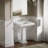 Memoirs Rectangular Pedestal Bathroom Sink with Overflow-19195569-10939912