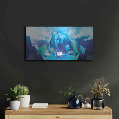 Triton' by Jonathan Lam, Metal Wall Art