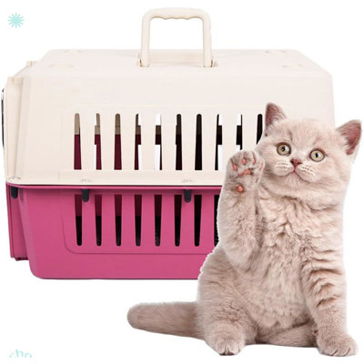 Cage en plastique pour chat et chien