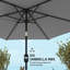 265cm Market Parasol-1042453038