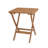 Gintas 2 - Person Teak Wood Patio Dining Set with Square Table