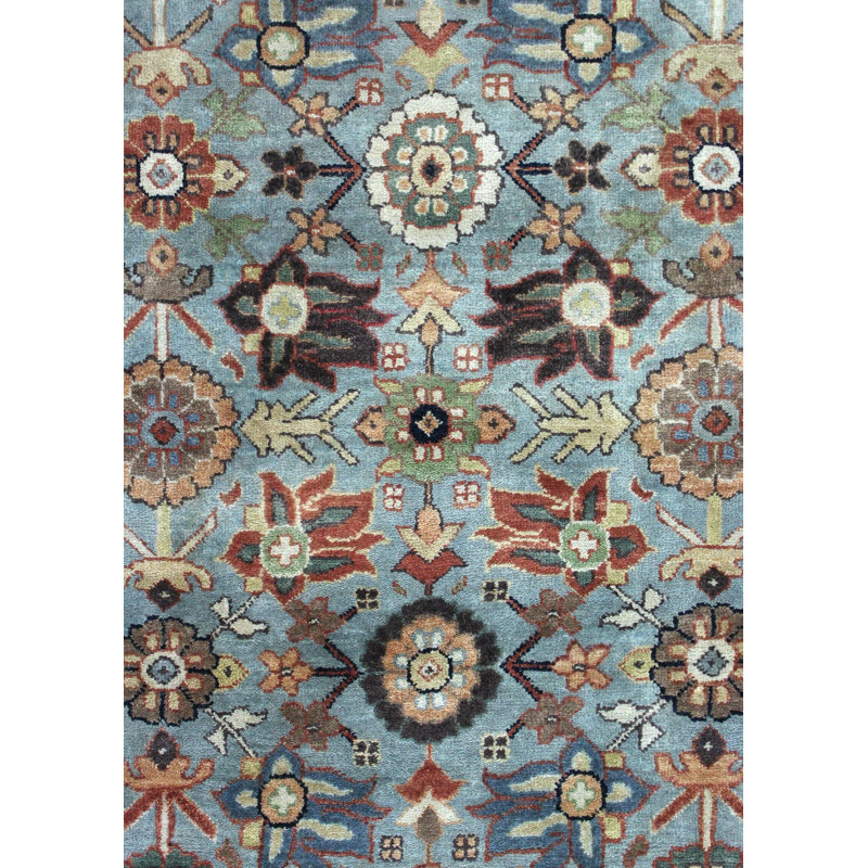 Mina Khani Hand Woven Wool Area Rug, Rectangle 12'1" x 18'2"
