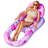 Inflatable Pool Floats Lounger with Cup Holders Foot Rest-97744162