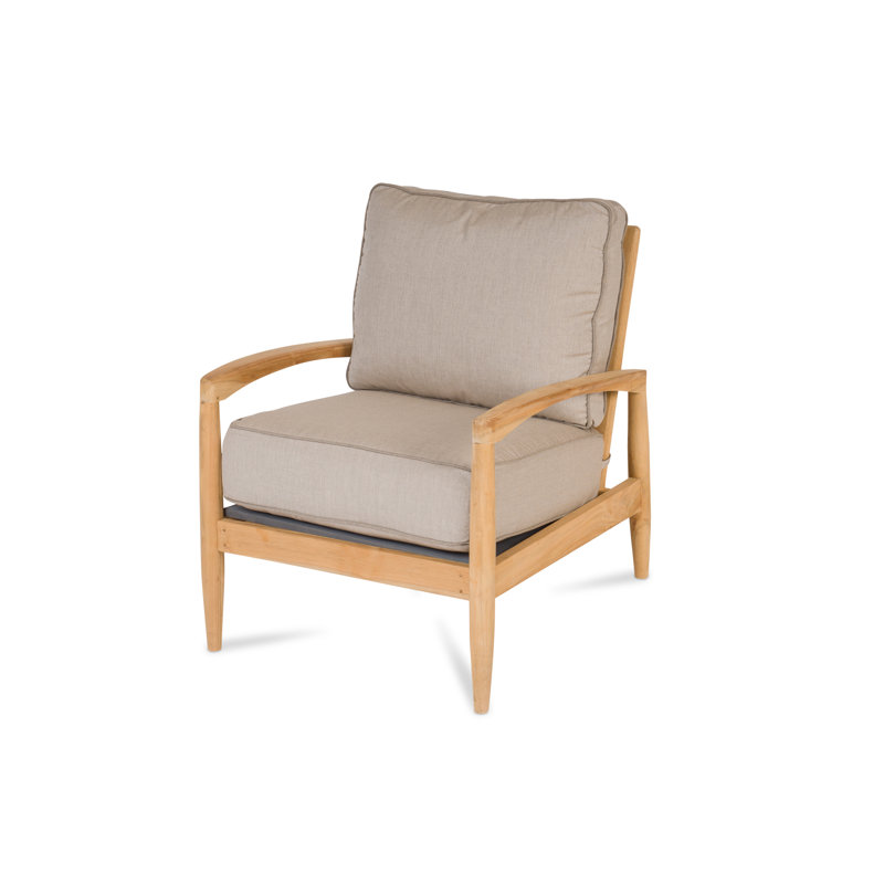 Monica Outdoor Teak Lounge Chair