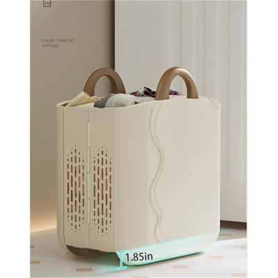 Plastic Laundry Hamper with Handles