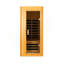Sauna intérieur encastré à infrarouge lointain Hemlock
