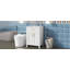 Ensemble de meuble-lavabo 24 po avec lavabo en céramique, meuble-lavabo peu encombrant - l 24 po x P 18 po x H 34 po, 2 portes à fermeture en douceur