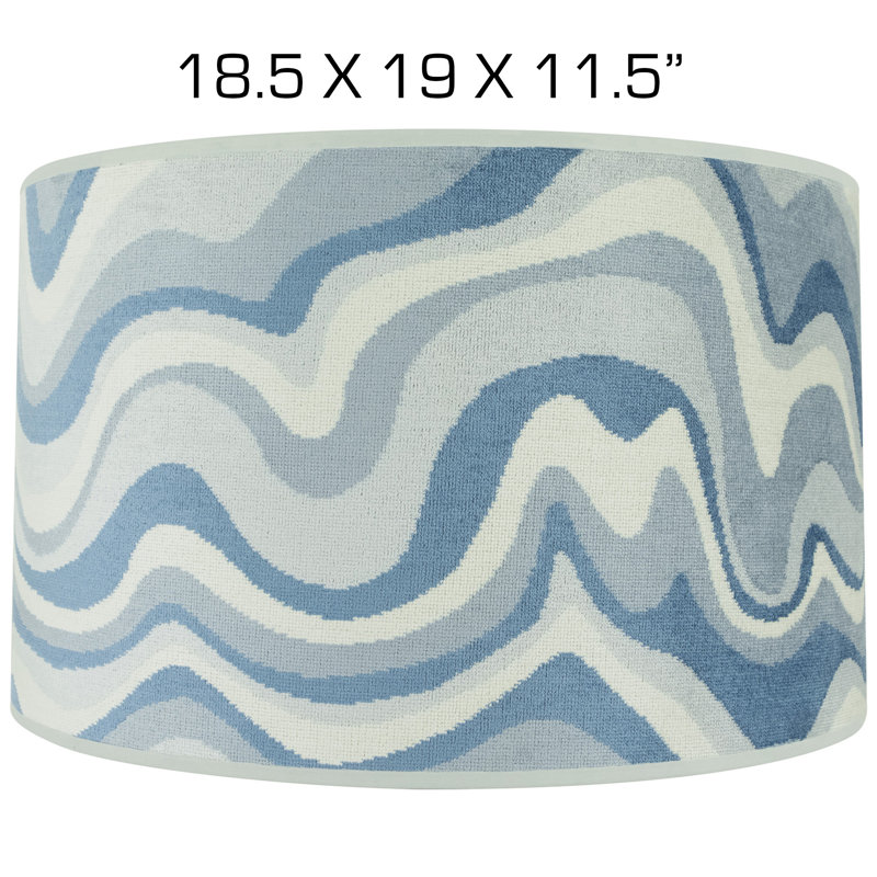 Abbey Rose Drum Lamp Shade
