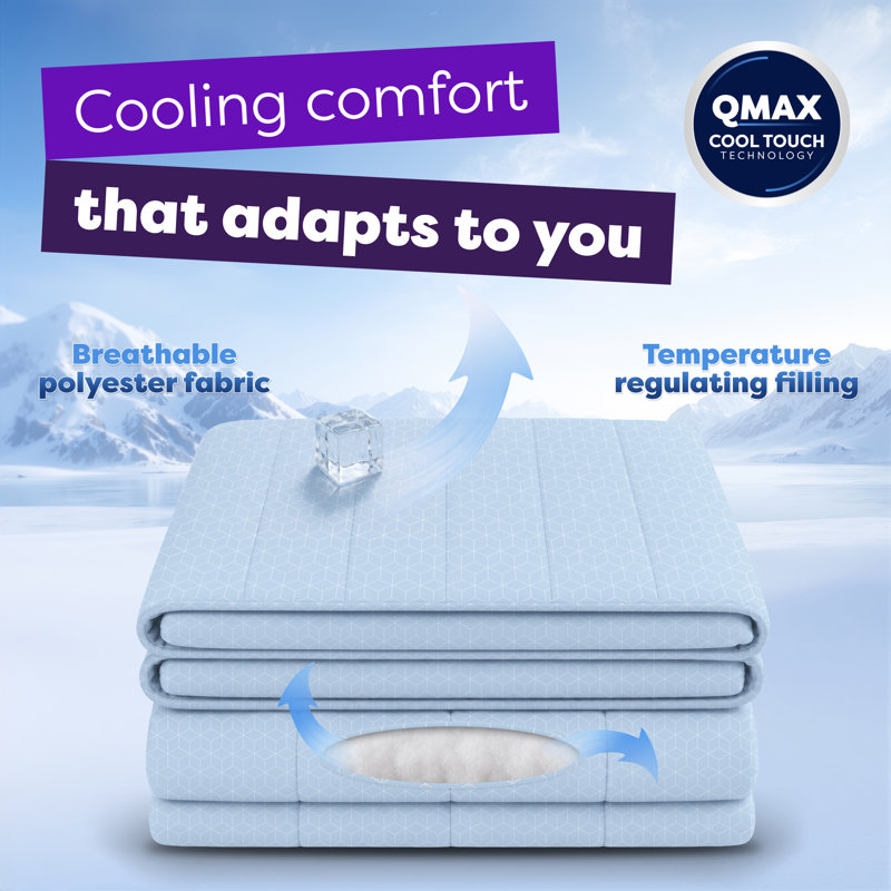 Slumberdown Cool Summer PCM Coverless Comfort Duvet, 135 x 200 cm
