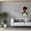 Toile épique «Meditation 2» par Alonzo Saunders, 20 po x 40 po-506164211