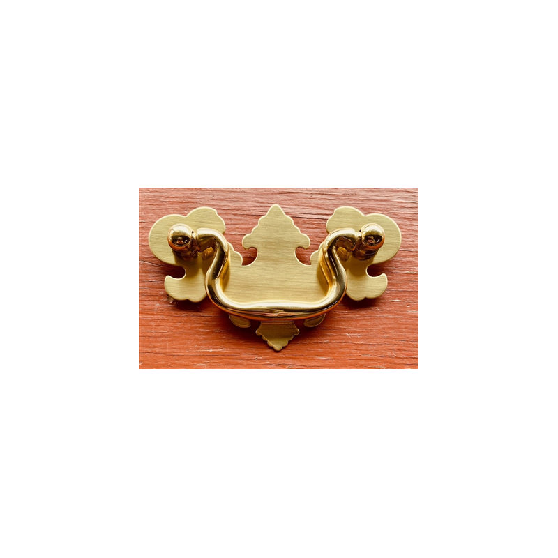 Poignée laiton 2-1 / 2 "Chippendale