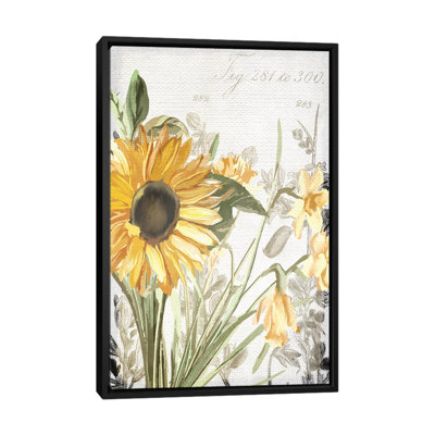Wildflower Guide I by Kimberly Allen - Painting on Canvas