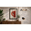 Modernist Bird Study Mid-Century - Framed Print-508905953-508905955