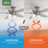 Builder Low Profile 52" 5 - Blade Flush Mount Ceiling Fan with Lights and Pull Chains-56421046