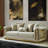 Eude 4 Piece Velvet Standard and Stationary Living Room Set-2007771299