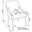 Chaise de salle à manger rembourrée Dineshia-932160204-873137177