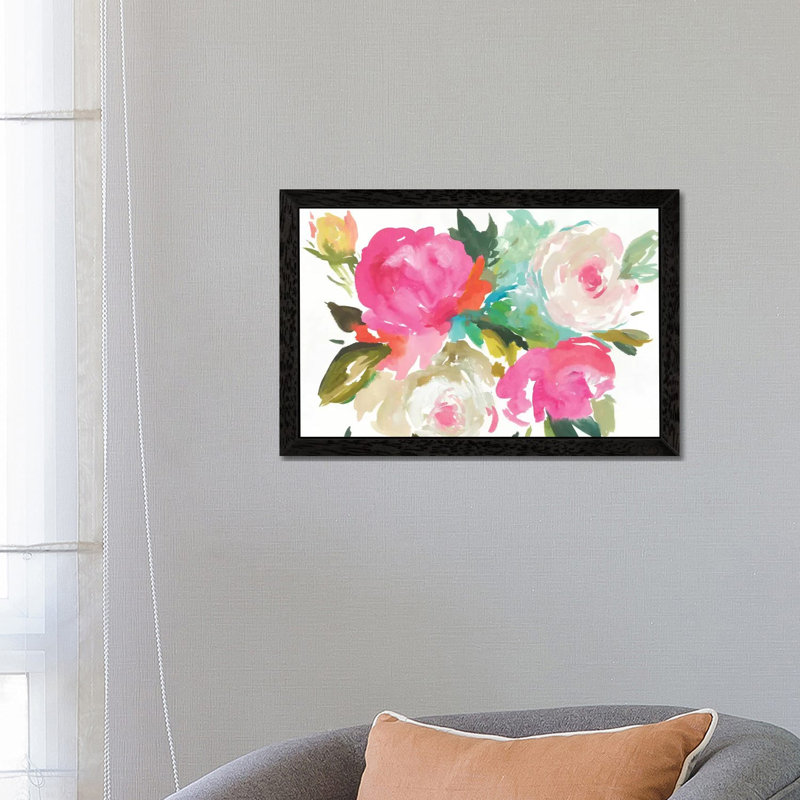 Belle I by Asia Jensen - Painting on Canvas, Black Framed, 152.5 cm H x 101.5 cm W