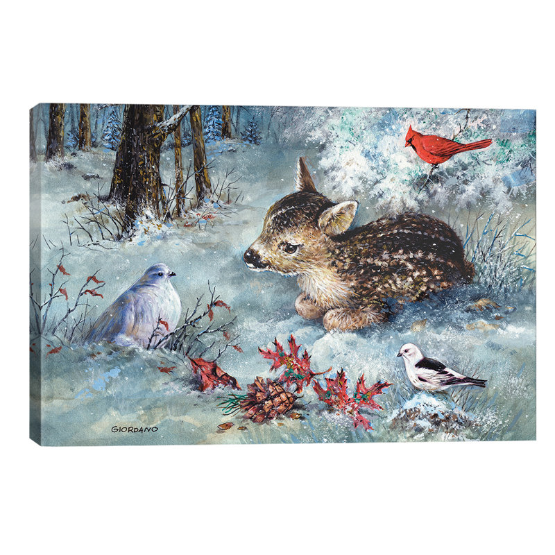 Tell Me A Story - Wrapped Canvas Painting, 66.04 cm H x 45.72 cm W x 1.91 cm D