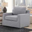 Housse en tissu Rosalina, gris