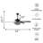 52" Crystal Chandelier Fan with Remote, 6-Speed Reversible DC Motor & Dual Downrods – Year-Round Comfort & Modern Style-322166814-322166808