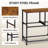 Amanah 39.1'' W 5-Drawer Dresser For Bedroom, Storage Unit With Sturdy Steel Frame, TV Stand With Wooden, Chest of Drawers for Closet, Living Room-1216747357
