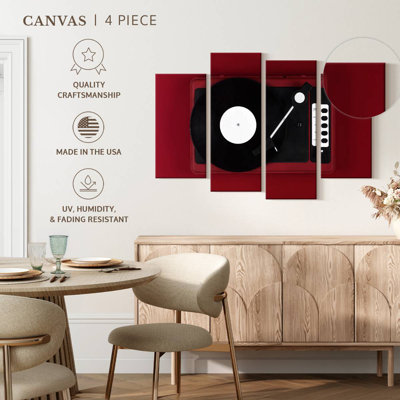 Abarca Red Turntable