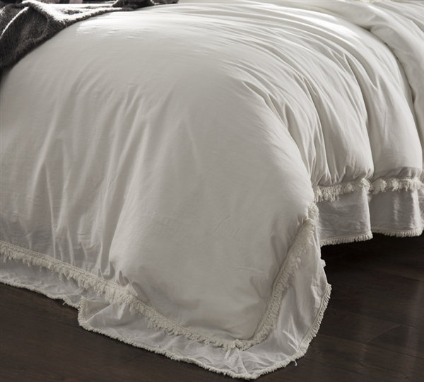 Portugal-Made 200TC Cotton Percale Duvet Cover, Queen
