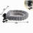 Plush Rotatable Cat Desk Bed, Sturdy Double-Screw Fixed Cat Hammock, Space Saving Warm Cat Sleeping Perch