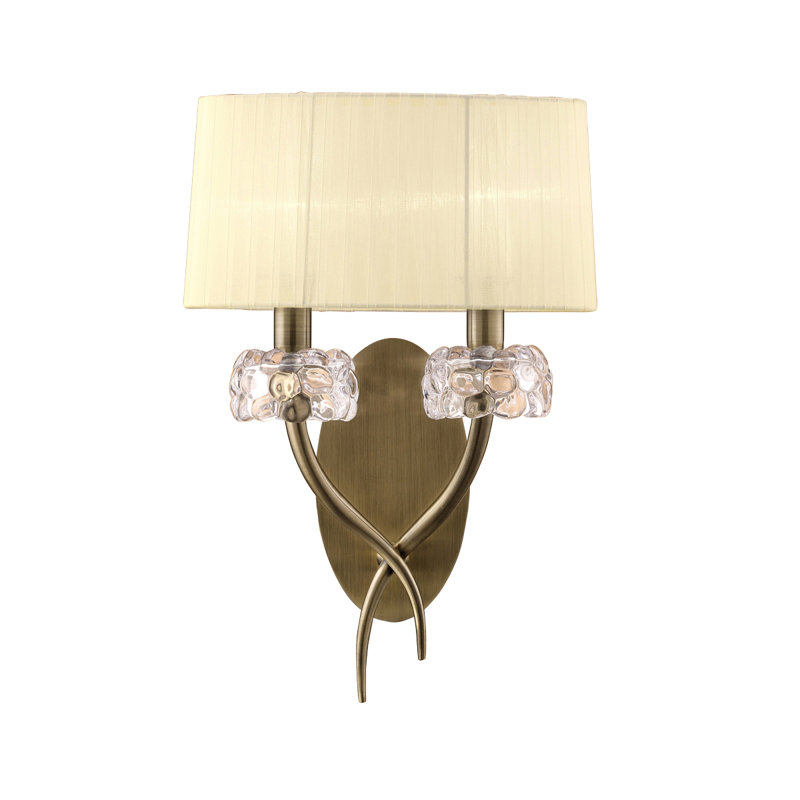 Chrome Wallchiere, Bronze, Brass