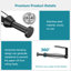 Wall Mounted Paper Towel Holder One Hand Operation-1828986262