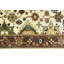 Oriental Handmade Hand-Knotted Rectangle 3' x 5' Wool Area Rug in Cream
