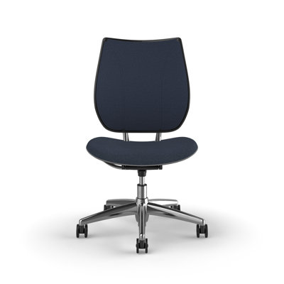 Chaise de travail ergonomique avec dossier rembourré Liberty