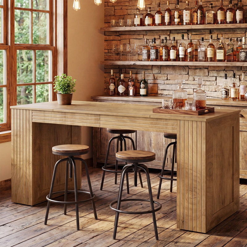 Table de bar 63 po, table bistro Farmhouse