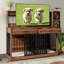 Cage pour chien avec 2 tiroirs de rangement et tablettes-746354474