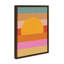 «Sunset Waves» par Cat Coquillette, reproduction d'art sur toile encadrée-1377783930-1377783931