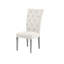 Ensemble de 2 chaises de salle à manger rembourrées Modern Velvet-465136230-465136231